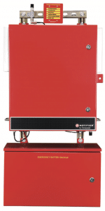 bi-directional amplifier mounted to wall