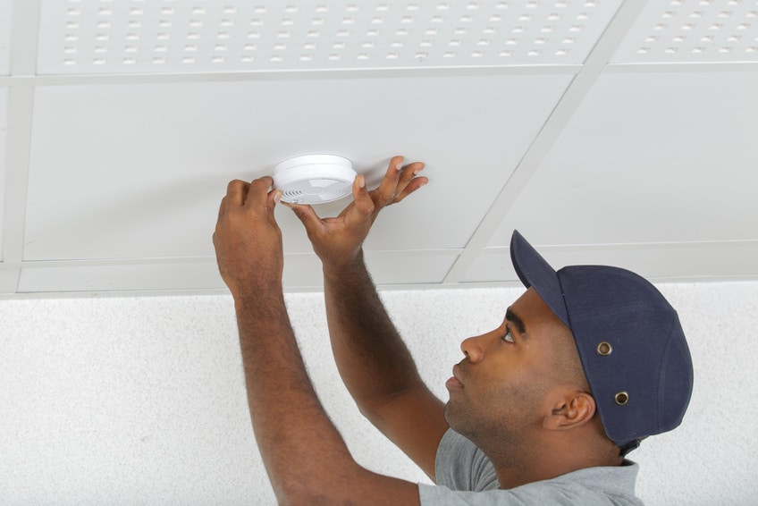 installation of smoke detector